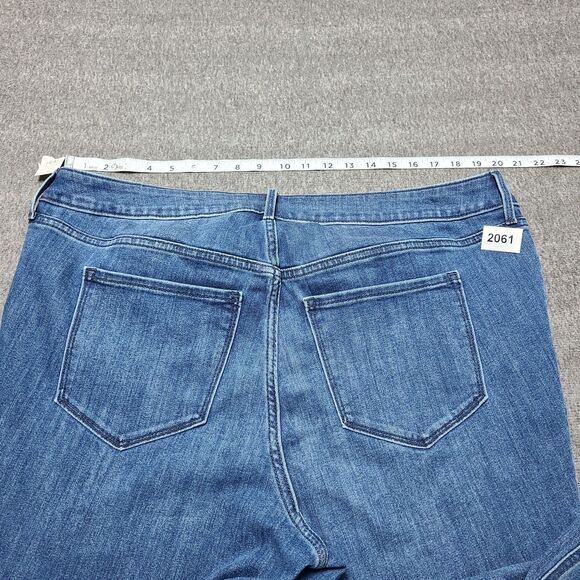 Old Navy Womens Jeans 20 Blue Super Skinny High Rise Denim Pants - Picture 8 of 9
